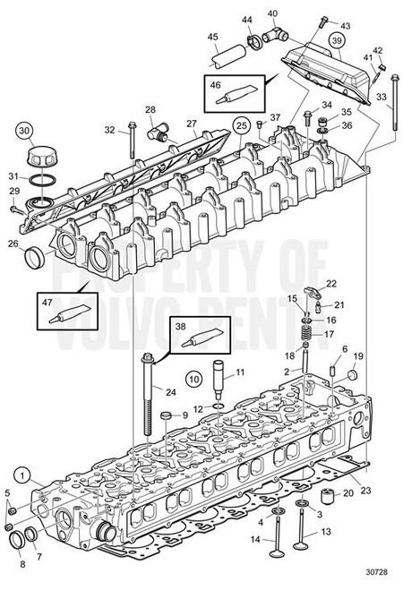 Sleeve - Volvo Penta (889970)