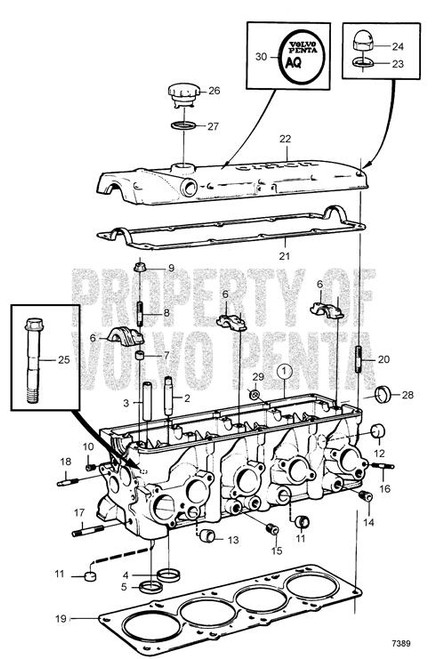 Plug (V2) - Volvo Penta (940375)