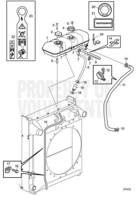 Clamp(V2) - Volvo Penta (941976)