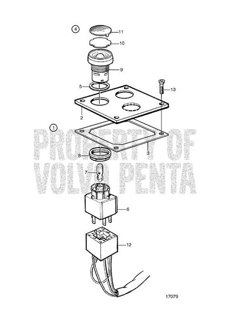 Bulb(V2) - Volvo Penta (942327)