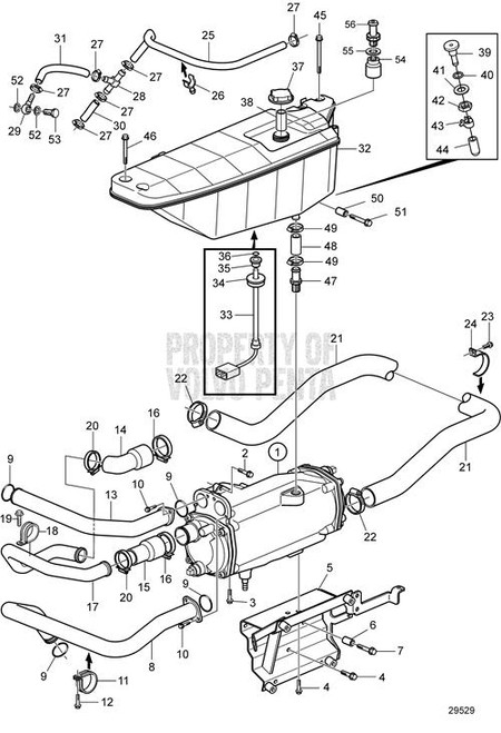 Clamp(V2) - Volvo Penta (945734)