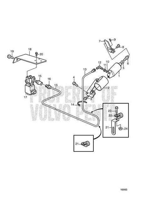 Elbow Nipple(V2) - Volvo Penta (945916)