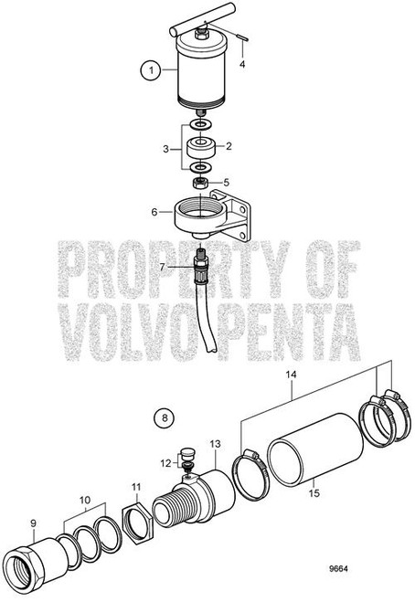 Lock Nut(V2) - Volvo Penta (946420)