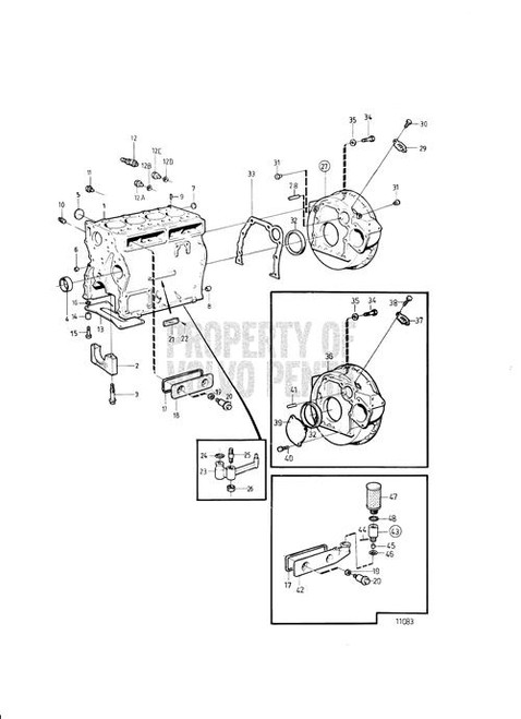 Spring Pin(V2) - Volvo Penta (951971)