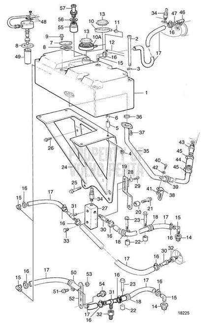 Clamp(V2) - Volvo Penta (952634)