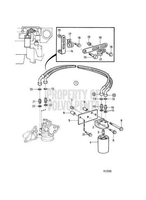 Clamp(V2) - Volvo Penta (952636)