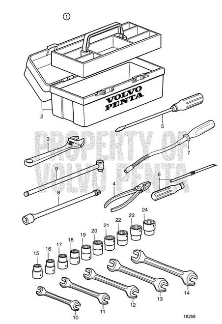 Stud - Volvo Penta (953062)