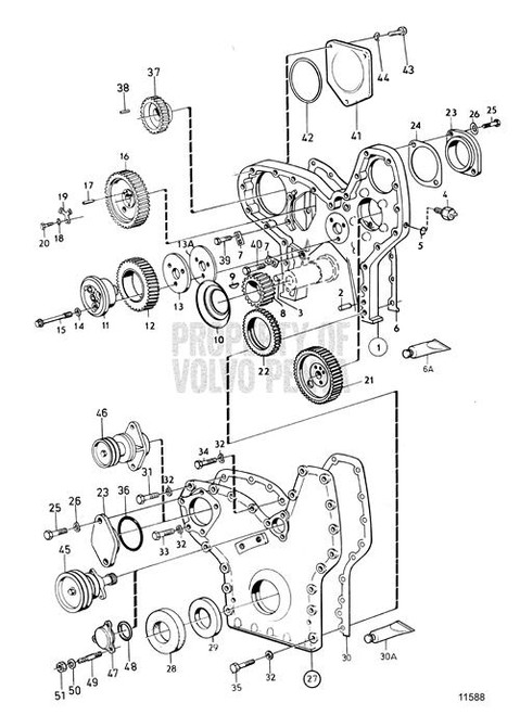 Stud(V2) - Volvo Penta (953280)