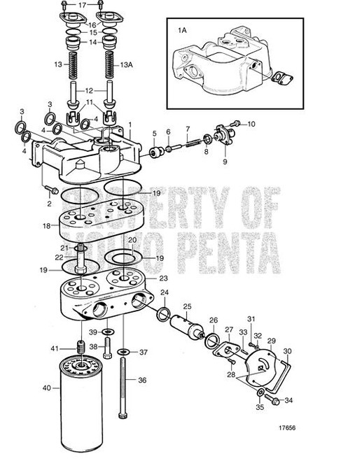 Hex. Socket Screw(V2) - Volvo Penta (959233)