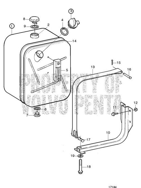 Nipple(V2) - Volvo Penta (963964)