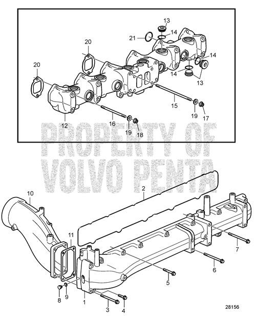 Nipple(V2) - Volvo Penta (976444)