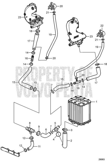 Hose Clamp(V2) - Volvo Penta (978182)