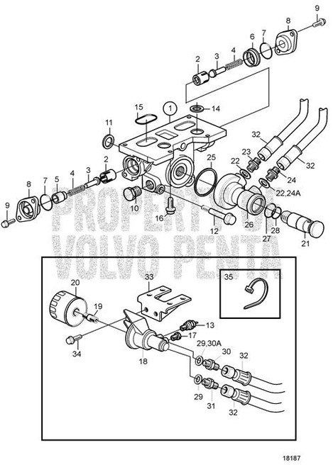 Gasket Volvo Penta (V2) - Volvo Penta (982416)