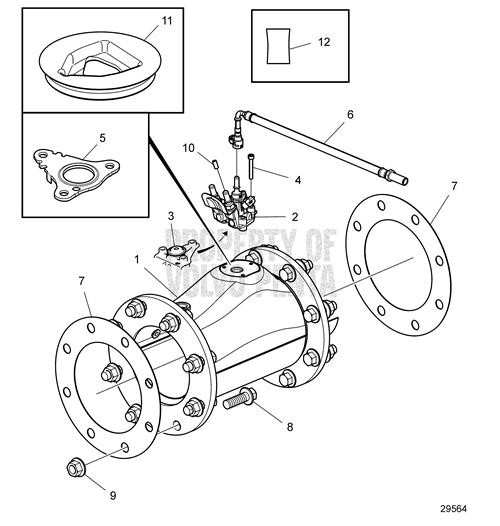 Hex. Socket Screw(V2) - Volvo Penta (990413)