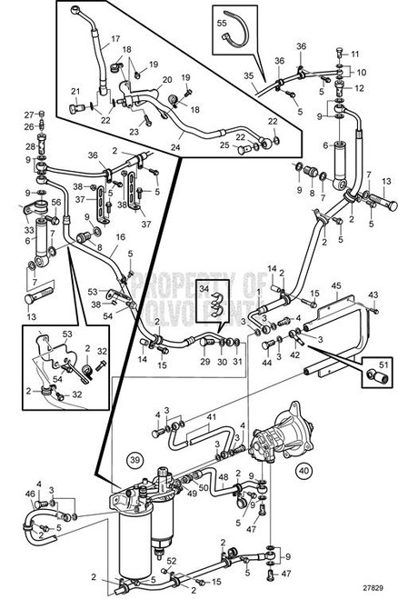 Banjo Nipple(V2) - Volvo Penta (993850)