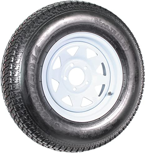 ST205/75D14 5LUG TIRE/WHEEL (Z920100)