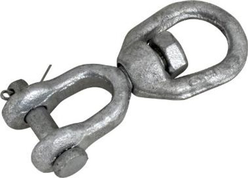 Galvanized EYE/JAW SWIVEL 5/8" (181216)