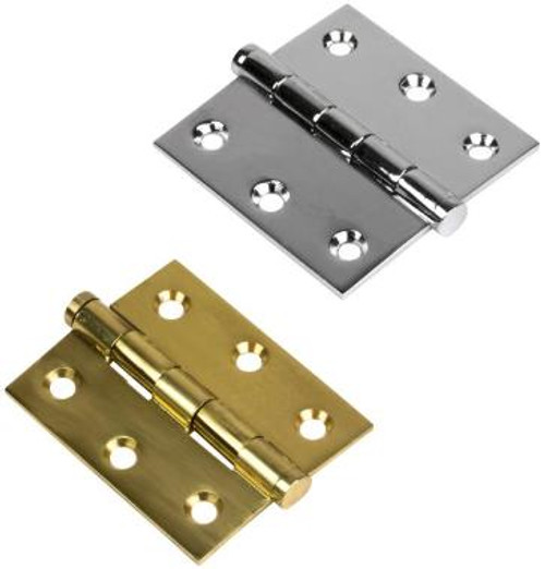 Chrome Brass RMVBL PIN Hinge 2X2 (204620-1)