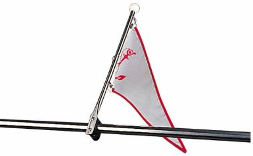 RAIL MOUNT Stainless Steel FLAGPOLE (327120-1)