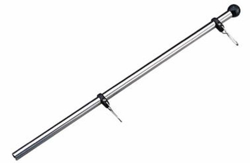 Stainless Steel Adjustment FLAGPOLE 1/2"X30" (328114-1)