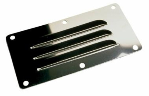 Stainless Steel LOUVERED VENT 5"X4 -5/8" (331390-1)