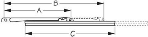 WIPER ARM  8-12 NEW Hinge TYPE (410051-1)