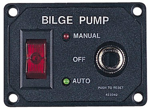 BILGE PUMP W/CIRCUIT BREAKER (423040-1)