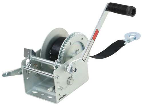 2500Pound Trailer Winch 2-Speed - JIF Marine (W2500D)