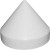 9"DIAMETER PILING CAP WHITE (6202)