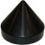 11" DIAMETER PILING CAP BLACK (6209)