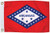 ARKANSAS  FLAG 12X18  NYLON (93091)