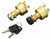 Brass 3-Position Key Switch - Sea-Dog Line (420350-1)
