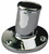 Chrome BRASS POLE SOCKET 1-1/4 " (492213-1)