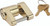 BRASS PLTD COUPLER LOCK 2 PC (751030-1)