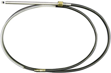 Fast Connect SSC6215 Rotary Steering Cable - 15ft Universal Replacement For Uflex M66X15, Stainless Steel Fittings