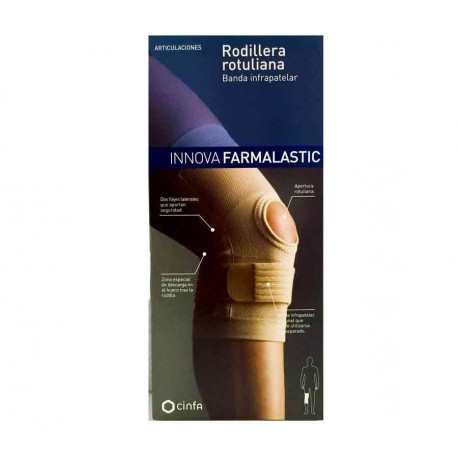 Rodillera rotuliana banda infrapatelar innova t-gde (40-45 cm)