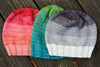 Latitude Lines Hats for All-Make striped, slouchy hats for everyone in the family! Sized from toddler on up to adult large, not a head in your household will go cold when the temperature drops.