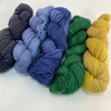 Painted Landscape is a limited edition colorway mini skein set from Wonderland Yarns inspired by Van Gogh's Sunflowers artwork!