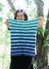 Diminishing Colors Cowl pairs two contrasting skeins for a fun gradually increasing stripe design.