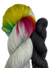 Kit 3 of the Fizzy Pop Shawl Kit by Wonderland Yarns.