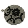 Poppy circle notion bags in gray.