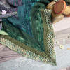 Cybele's Shawl knit pattern with the 'Relax' set.