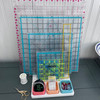 Quilt Ruler Organizer with storage compartments -- colorful, fun, and made in colors of your choosing!