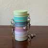 Clip-On Marker Keeper with Rainbow Stitch Markers | Knitting Accessory | Snag-Free Rings for Needles up to 15mm