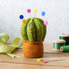 This Cactus Pincushion mini craft kit contains everything you need to make one cute and very useful pin cushion. Please note that pins are not included.
