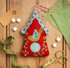 Everything you need to complete this charming folk embroidered birdhouse is in the box. This kit is inspired by Corinne's lifelong love of scandinavian folk designs and she gives them a modern fresh look through her eye for colour and simple but effective embroidery.