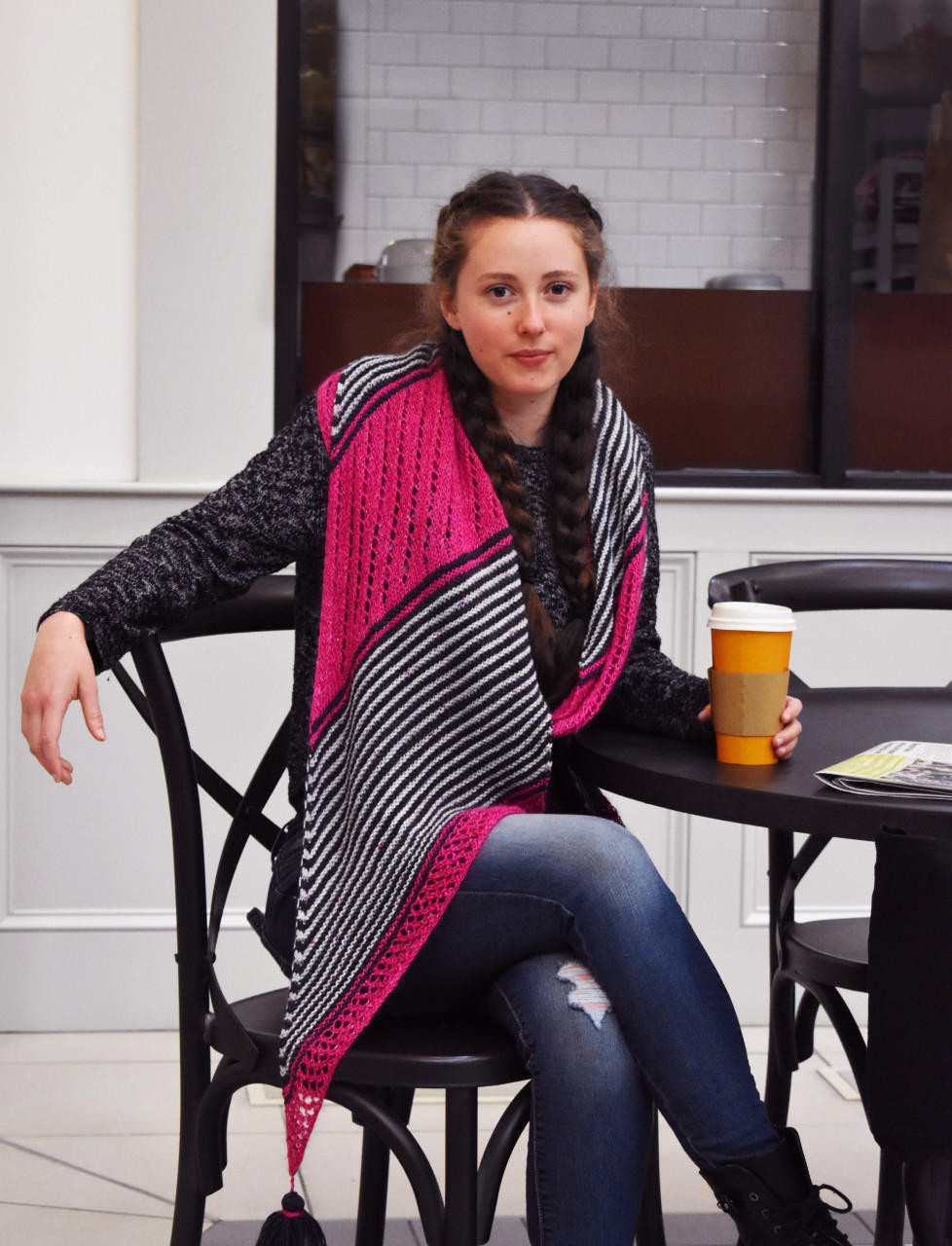 Hand-dyed Yarn @ Wonderland Yarns: Switch Way Wrap Kit