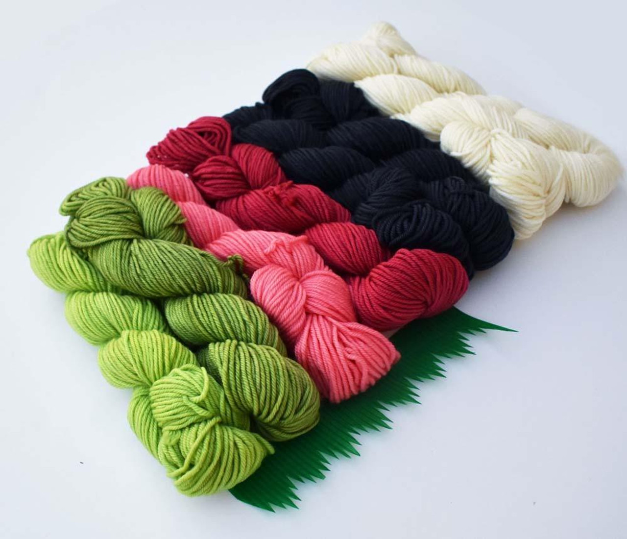 Hand-dyed Yarn @ Wonderland Yarns: Switch Way Wrap Kit