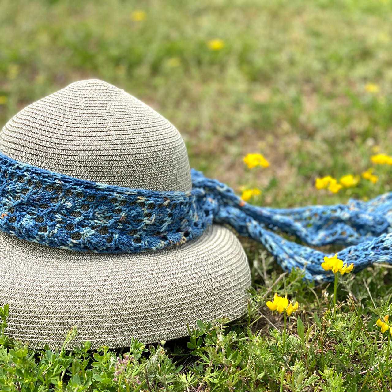 Forever in Blue Jeans hat & scarf set