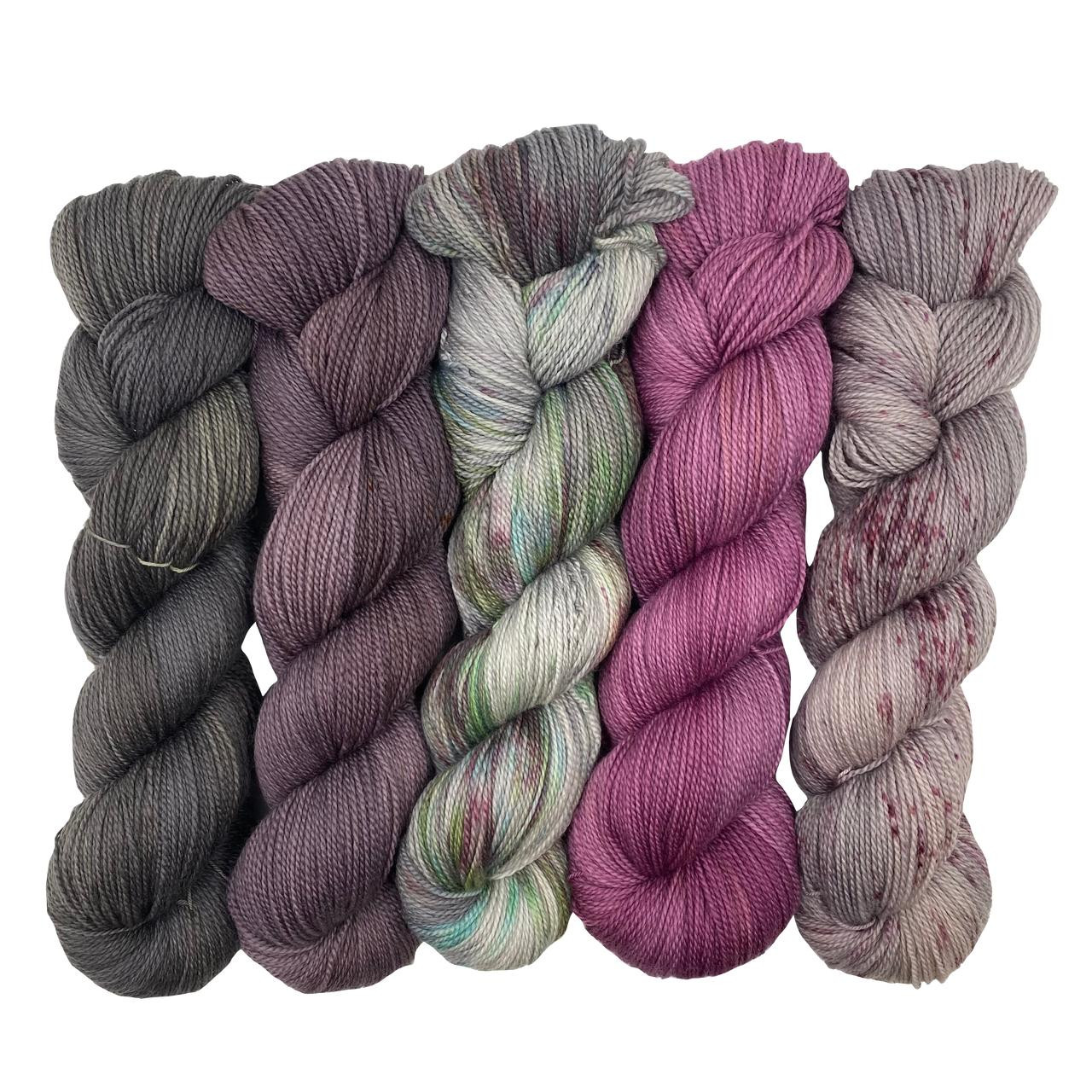 Hand-dyed Yarn @ Wonderland Yarns: Box Top Sweater Kits